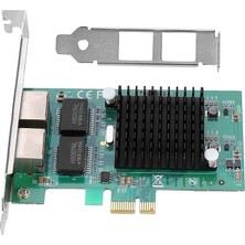 Dual Port Gigabit Network For Intel 82575EB Chip,dual 2 RJ45 Port Lan Gigabit Ethernet Network Card Adapter Pcı-E 1000M,FOR Windows Other Mainstream Systems.