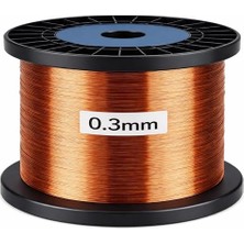 Bakır Tel, 0.3mm (Awg 28), 100M, C Sınıfı 200 Derece Termal Dayanım, Iec Standartlarına Uygun, Makara
