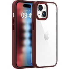Buff iPhone 15 New Air Bumper Kılıf - Plum