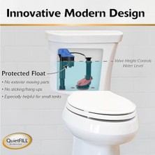 Mabelme Store Korky 528T Yedek Toto Tuvalet Doldurma Vanası - G-Max ve Power Gravity Tuvaletlere Uyar -Kurulumu Kolay - Abd'de Üretilmiştir