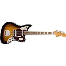 Classic Vibe 70S Jaguar 3-Color Sunburst - Indian Laurel Elektro Gitar
