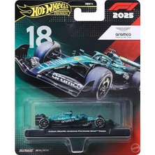 Wheels F1 Aston Martin Stroll 1:64 Ölçekli, JKD87