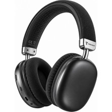 Boğazören Siyah Renk Kulak Üstü Kablosuz Kulaklık iPhone Uyumlu Mikrofonlu Hi-Fi Ses Güçlü Bass (Superior Bass + Hi-Fi Kaliteli Ses + Dahili Mikrafon + Uzun Süreli Kullanım + Yumuşak Kulak Petleri)