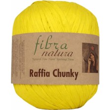 Natura Raffia Chunky 100 gr 114-37 Fosfor Sarı