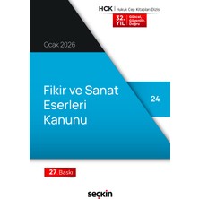 Seçkin Yayıncılık Fikir ve Sanat Eserleri Kanunu (Cep Kitabı)
