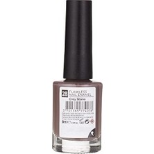 Mabelme Store Nail Flawless Oje 28 Grey, Gri