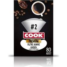 Mabelme Store Premium Filtre Kahve Kağıdı, Ebat 2, 80 Adet