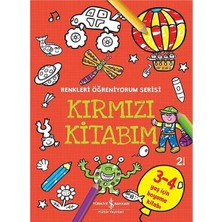 Mabelme Store Kırmızı Kitabım - Renkleri Öğreniyorum Serisi