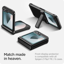 Mabelme Store Galaxy Z Flip 6 ile Uyumlu Cam Ekran Koruyucu Kolay Kurulum Glas.tr Ez Fit Slim Hd (2 Adet) - AGL07972
