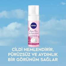 Mabelme Store Aqua Rose Organik Gül Suyu Içeren Yüz Yıkama Köpüğü 150ML, Nemlendirici, Yüz Temizleyici, Micellar