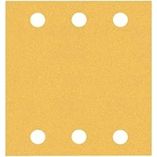 Mabelme Store Professional 10X Expert C470 Zımpara Kağıtları 6 Delikli (Boyalı Ahşap, Sert Ahşap, 115X107 Mm, Kum Kalınlığı 120, Aksesuar Titreşimli Zımpara Makines