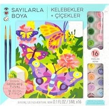 Mabelme Store And Arts Numaralarla Boya Seti Kelebek 9203