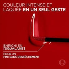 Mabelme Store Infaillible Laque Resistance Likit Parlak Ruj - 520 Bordeaux