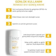Mabelme Store SINOZSPF50+ Günlük Kullanım Sıvı Yüz Güneş Kremi 50ML - Yeni Nesil Güneş Filtreleri- Hibrit Formül-Pa++++