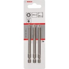 Mabelme Store Professional Vidalama Ucu, Gri, 3 Adet