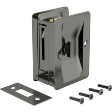 Kawin Rıchelıeu Richelieu Hardware 1701ANPSBC Onward Cep Kapısı Çekme, Gizlilik Kilidi, 3 1/4 Inç (82 Mm), Dikdörtgen, Antik Nikel