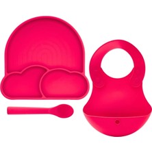 Schafer Babychefs Silikon Bebek Beslenme Seti 6 Parça-Pembe