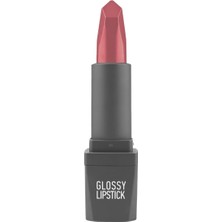 Mabelme Store Uzun Süre Kalıcı Yoğun Renk Veren Nemlendirici Parlak Ruj - Glossy Lipstick 314 Dirty Rose