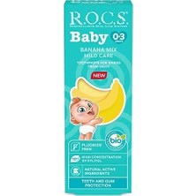 Mabelme Store Baby 0-3 Yaş Muz Püresi Tadında Bebek Diş Macunu 45G