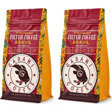 Garani Brasil Filtre Kahve Seti 2X250 G 500 G Öğütülmüş Orta Kavrum %100 Arabica French Press Için
