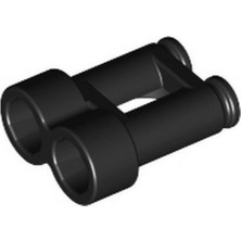 LEGO Minifigür Aksesuarları: Dürbün, Utensil Binoculars Town Siyah Renk