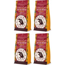 Garani Brasil Filtre Kahve Seti 4X250 G 1000 G Öğütülmüş Orta Kavrum %100 Arabica French Press Için
