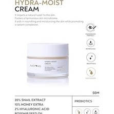 Mabelme Store Anyong Salyangoz Özlü Yoğun Nemlendirici ve Besleyici Krem 50 ml (%20 Salyangoz Özü & Hyalüronik Asit)