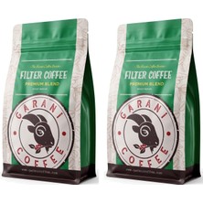 Garani Premium Blend Filtre Kahve Seti 2X250 G Toplam 500 G Öğütülmüş Orta Kavrum French Press Için