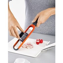 Mabelme Store 20048 Handi-Grate 2'si 1 Arada Mini Rende ve Dilimleyici, Turuncu