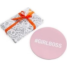 Mabelme Store Girlboss Hashtag Tasarımlı Hediye Mousepad 20 x 20 cm