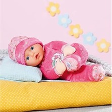 Mabelme Store Baby Born Zapf Creation Uykucu Oyuncak Bebek, Pembe, 30 cm