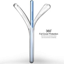 Mabelme Store Galaxy J6 Kılıf 6 Tarafı Tam Full Koruma 360 Clear Soft Şeffaf