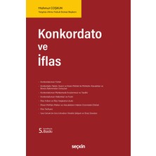 Seçkin Yayıncılık Konkordato ve Iflas
