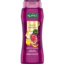 Mabelme Store 1878,  Rich Aroma Refresh&energize Kalıcı Parfüm Etkili Duş Jeli 500ML, F3100219-002, Mor