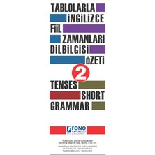 Mabelme Store Tablolarla Ingilizce Fiil Zamanları Dilbilgisi Özeti 2