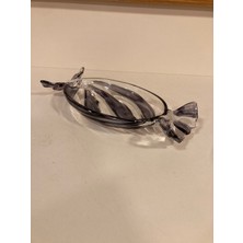 Şekerlik Kesme Cam Yatay Model Küçükboy 23X11 cm Renk Füme Şeffaf