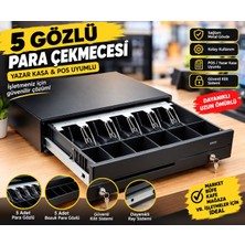 Enra 5 gözlü para çekmecesi