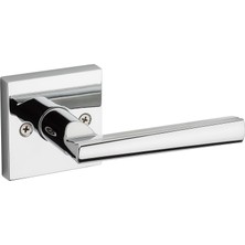 Kawin Kwikset 91570-026 Montreal Square Half-Dummy Lever, Satin Nickel