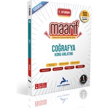 Paraf Yayınları Paraf 1.oturum Maarif Coğrafya Konu Anlatım 1.kitap