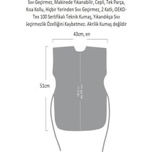 Mabelme Store Prime 3-6 Yaş, Kısa Kollu Sıvı Geçirmez Önlük, Makinede Yıkanabilir, Boya, Oyun ve Yemek Zamanı