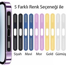 Mabelme Store Ally iPhone 14 Pro Için Anti-Dust Toz ve Kir Önleyici Sticker 2 Adet SET-(5775)