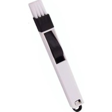 Mabelme Store Prime Çok Işlevli Pencere Rayı ve Klavye Temizleme Fırçası – Toz Küreği ile 2'si 1 Arada Mini Temizlik Seti, Oluk, Köşe, Bilgisayar, Pencere Rayı, Kla