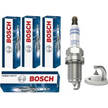 Bosch Skoda Octavia 1.4 2000-2013 Iridyum Lpg Bujisi FR6LI332S 4 Adet (Axp-Bca-Bud-Cgg) Orjinal
