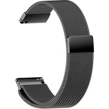 Mabelme Store 22MM Gear S3 Watch 4 -Gt2 GT2E 46MM Kayışkordon Metal Milano LOOP-(5775)