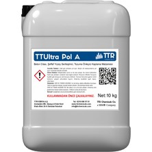 TTR Chemicals Ttultrapola Beton Cilası, Şeffaf Yüzey , Tozuma Önleyici Kaplama Malzemesi-10 kg