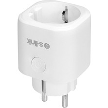 Mabelme Store S-Lınk Sl-14 1 Soket Akım Korumalı Priz 16A Wifi 2.4ghz Bluetooth Tuya Yazılım Destekli Internet Üzerinden YÖNETILEBILIR(1923)