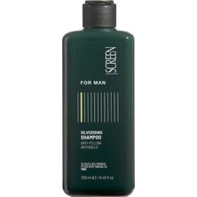 Screen For Man Silverising – Parlak Soğuk Tonlar Için Renk Koruma Şampuanı 250 ml