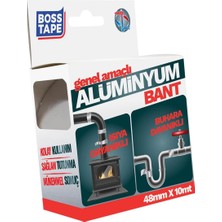 Kawin Bo Ss Tape Alüminyum Bant 30 Mikron 48 mm x 10 mt