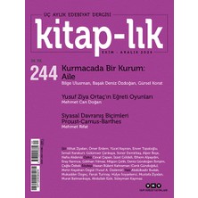 Dergi Kapında Kitap-Lık Dergi 244.SAYI Ekim-Aralık 2026