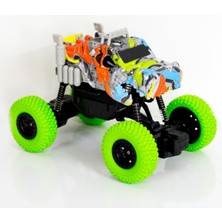 Craftivio Uzaktan Kumandalı Araba Off-Road Canavar Kamyon 1:20 Ölçek Çift Motorlu Süspansiyonlu Rc